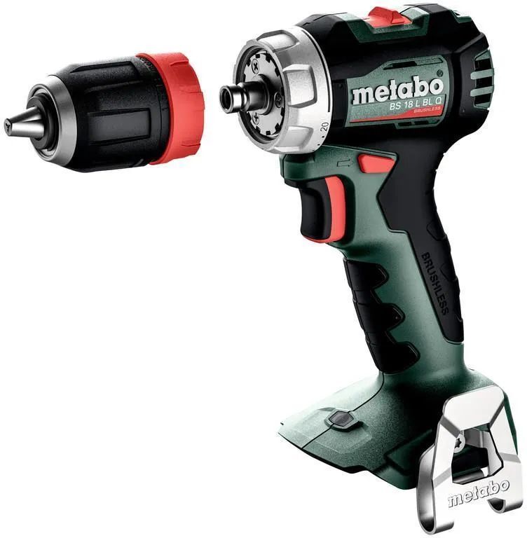 Дрель-шуруповёрт аккумуляторная Metabo BS 18 L BL Q 613156840 в кейсе metaBOX без акб и зу