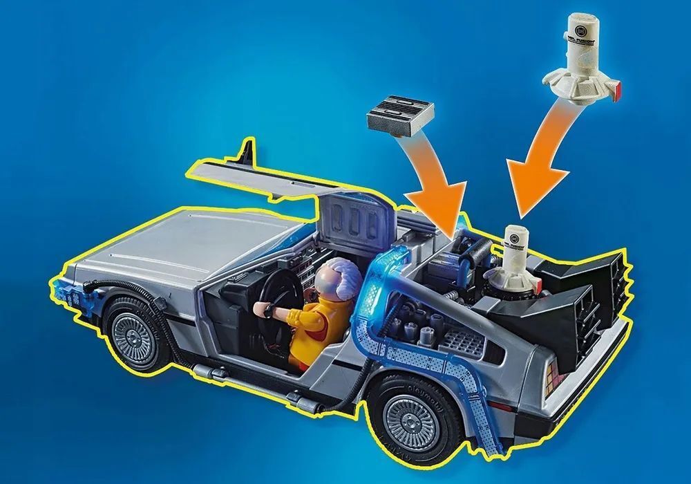 Игровой набор Playmobil 70634 Назад в будущее 2 Преследование на ховервборде
