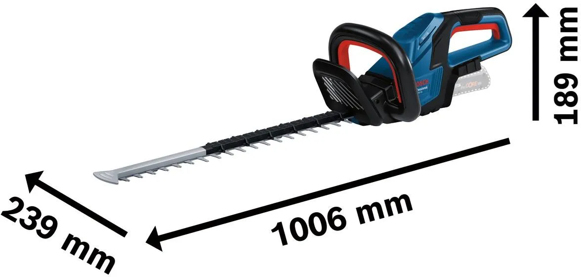 Аккумуляторный кусторез Bosch GHE 18V-50 Professional 06008C9500