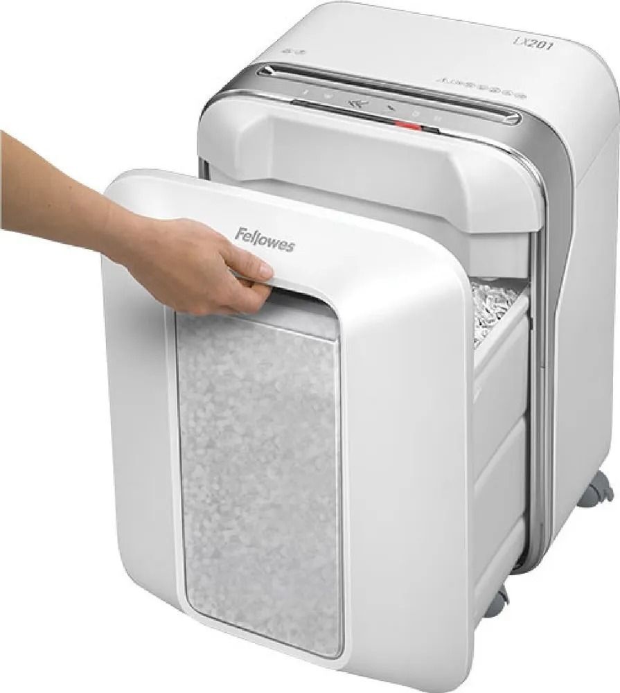 Уничтожитель бумаг Fellowes Powershred LX201 белый