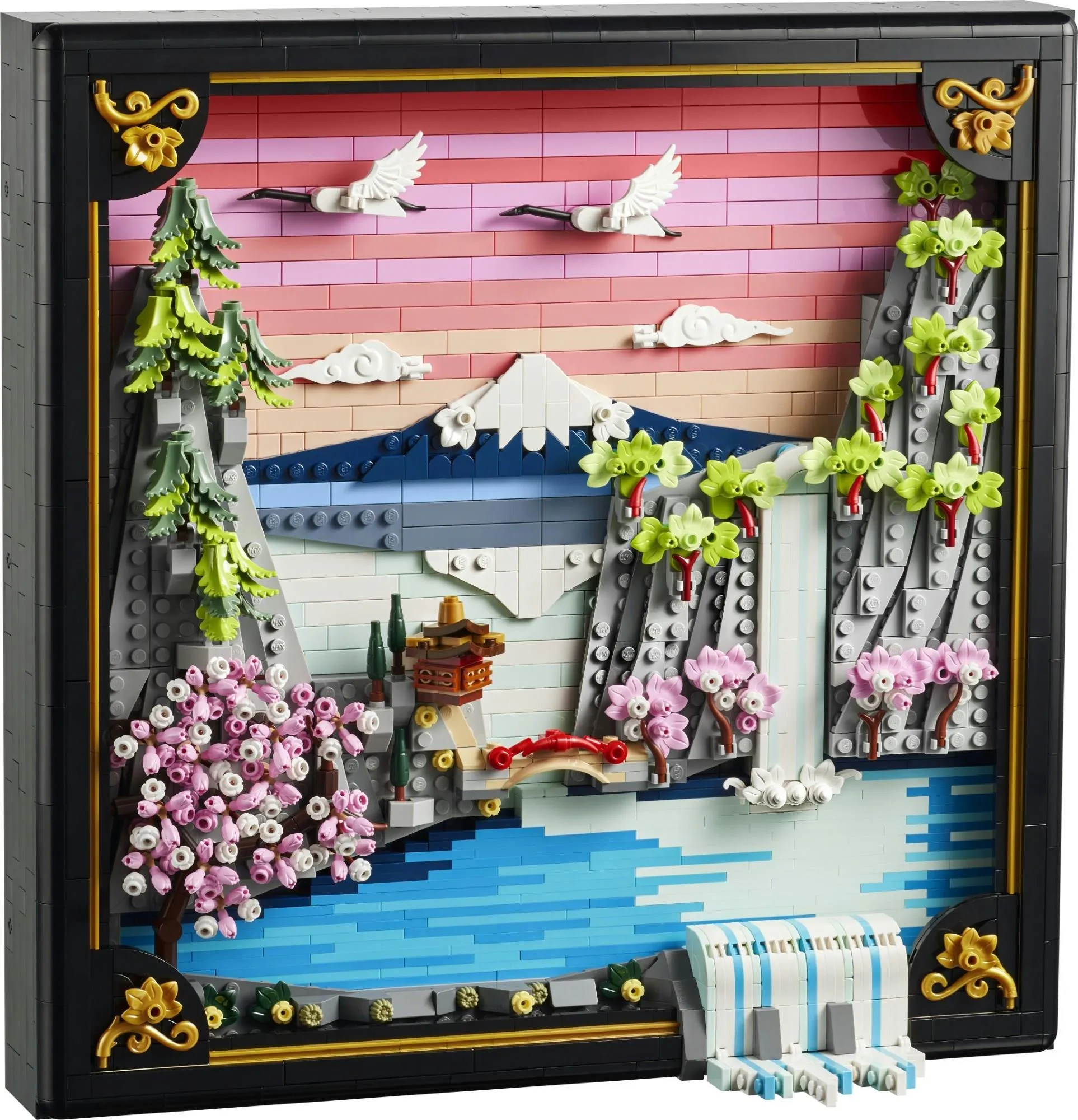 Конструктор LEGO Art 31218 Японский пейзаж с цветущей вишней