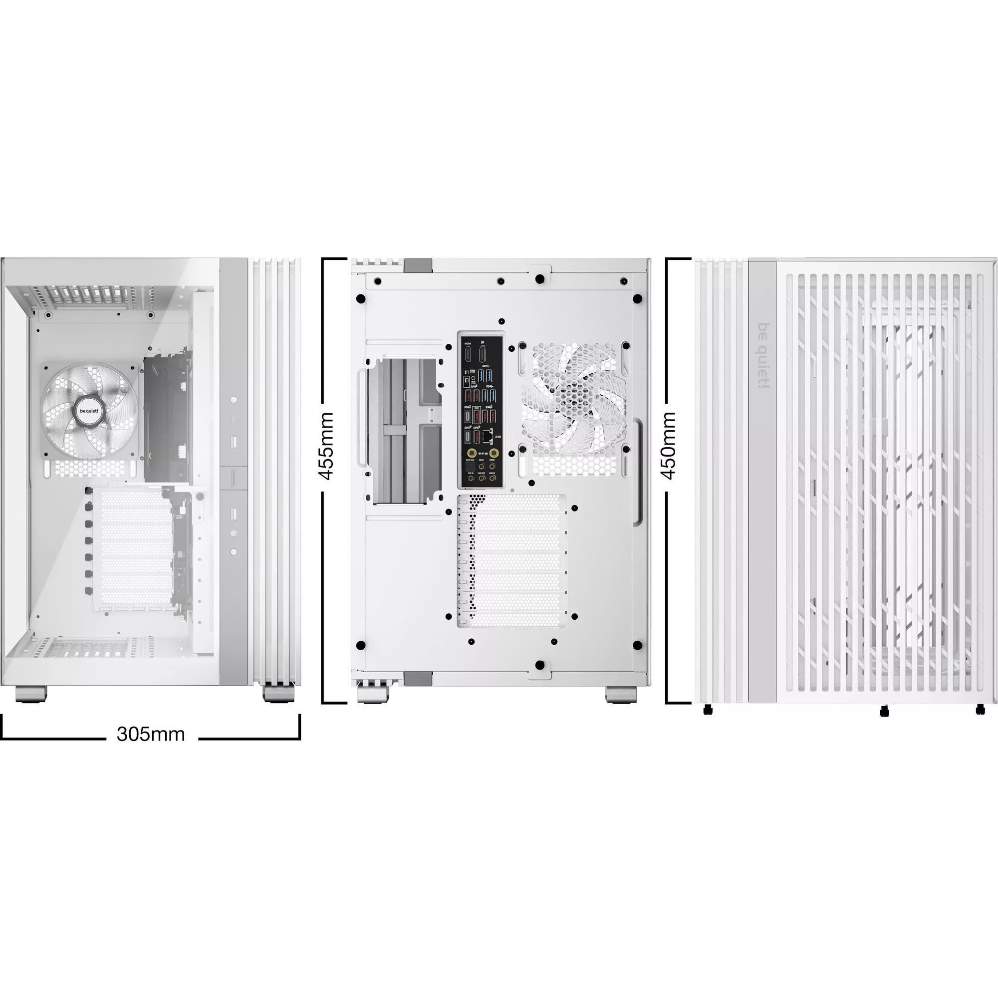Компьютерный корпус Be Quiet! Light Base 600 LX ARGB White