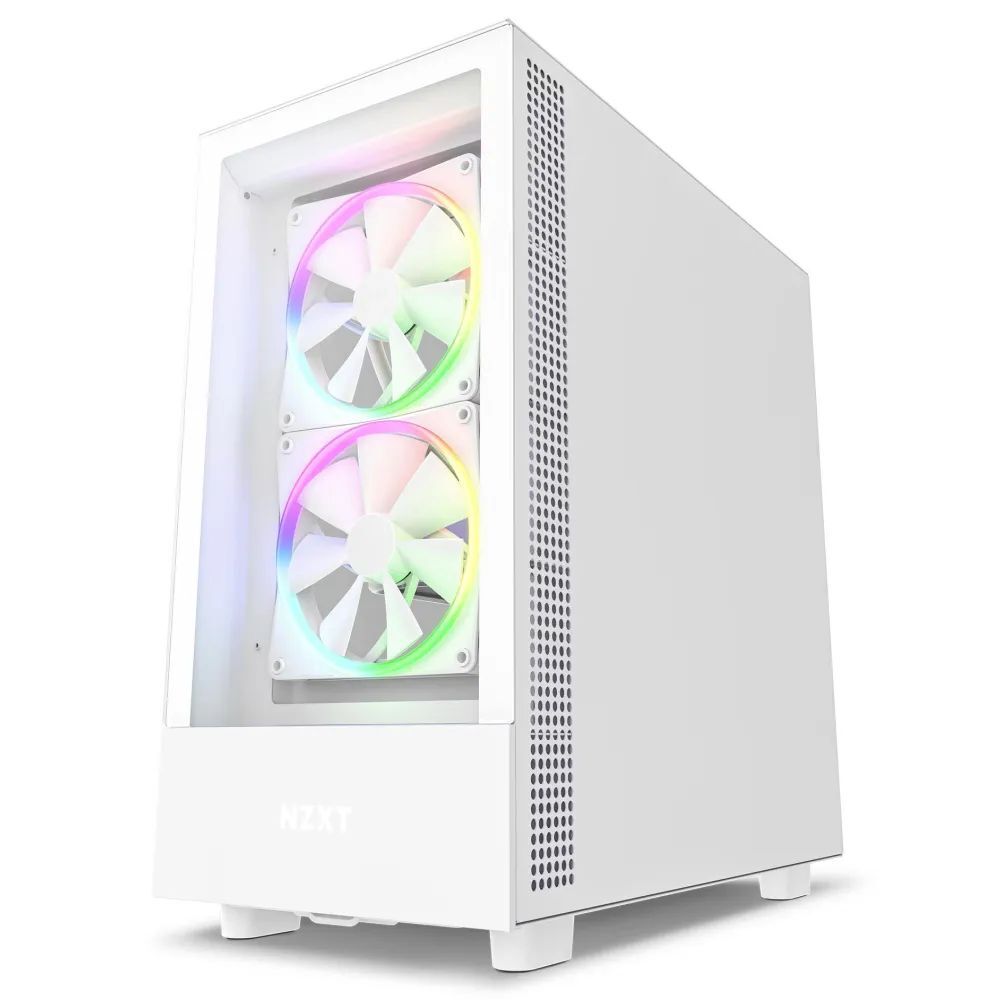 Компьютерный корпус NZXT H5 ELITE, Белый