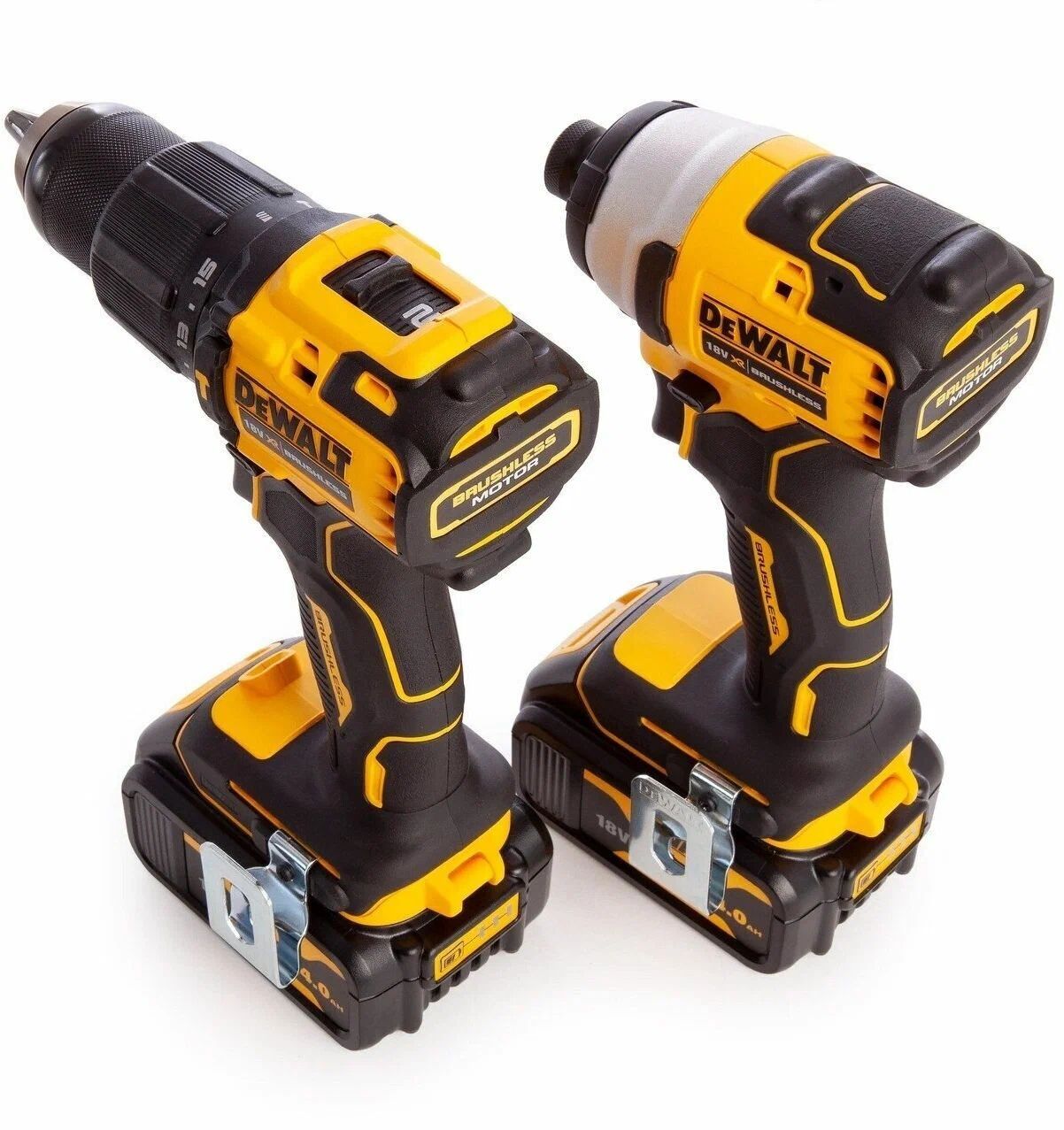 Набор инструментов DeWALT DCK2062M2T (ударная дрель-шуруповерт DCD709 + ударный шуруповерт DCF809)