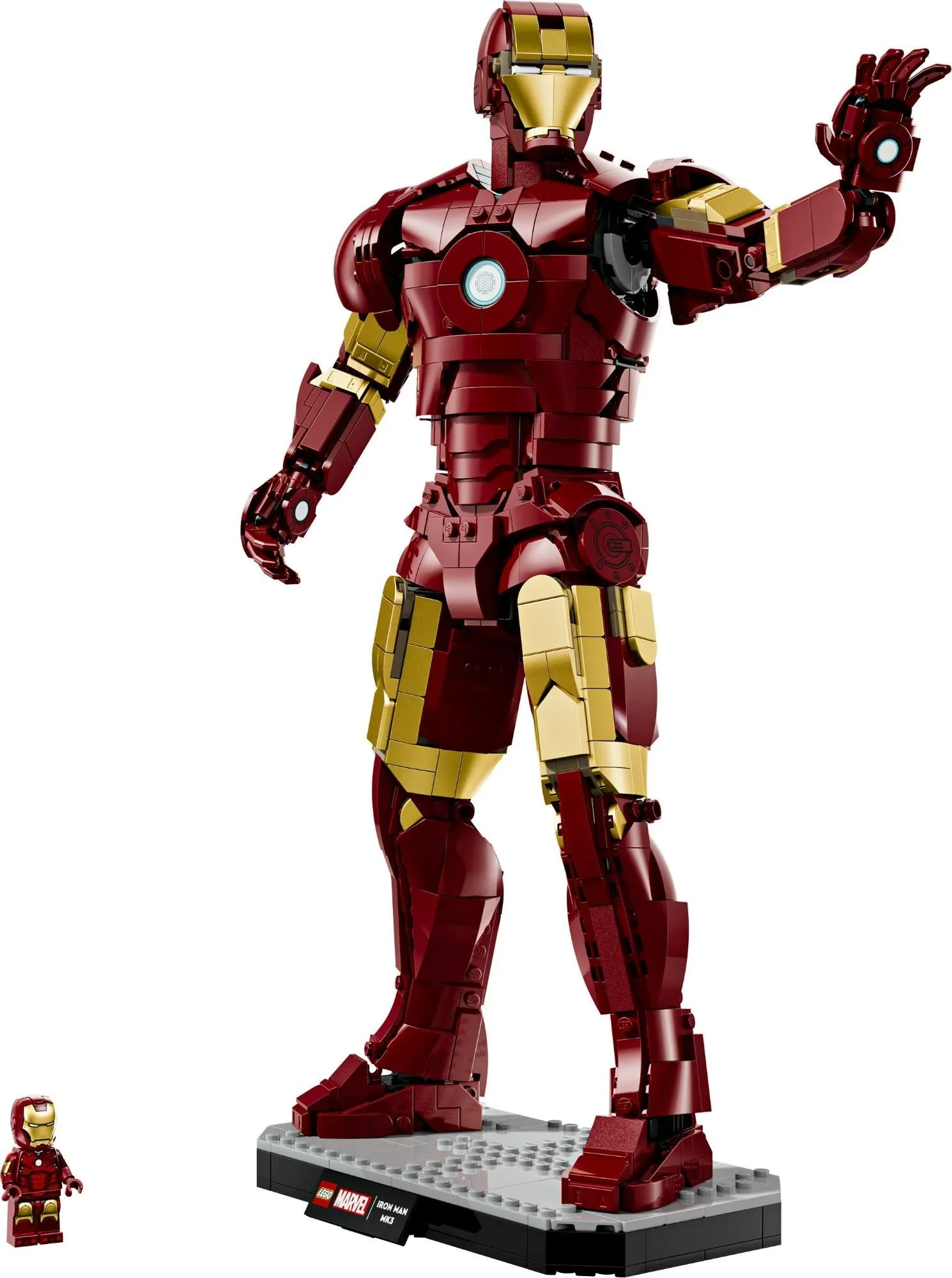 Конструктор LEGO Marvel 76344 Железный человек Марк 3 — коллекционное издание
