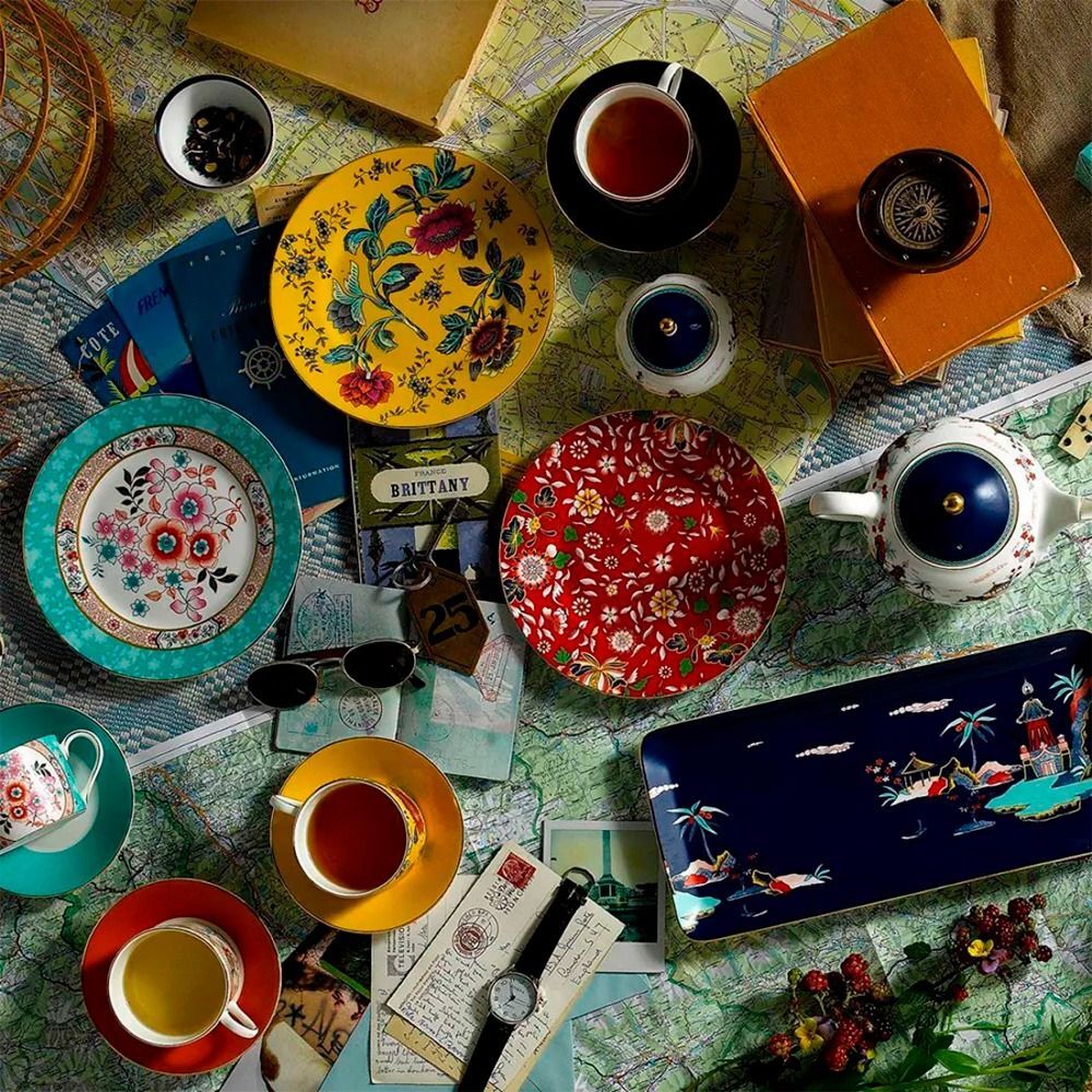 Набор тарелок закусочных Wedgwood Wonderlust 4 пр