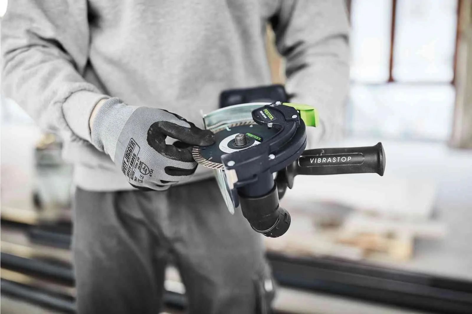 Аккумуляторная отрезная система Festool DSC-AGC 18-125 FH EB-Basic (576829)