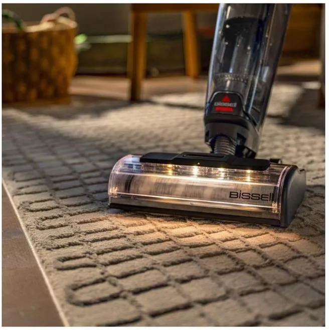 Вертикальный моющий пылесос BISSELL CrossWave HydroScrub Pro, синий