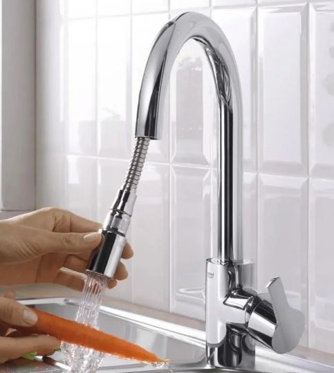 Смеситель для кухни Grohe Eurosmart Cosmopolitan 31481001 Хром