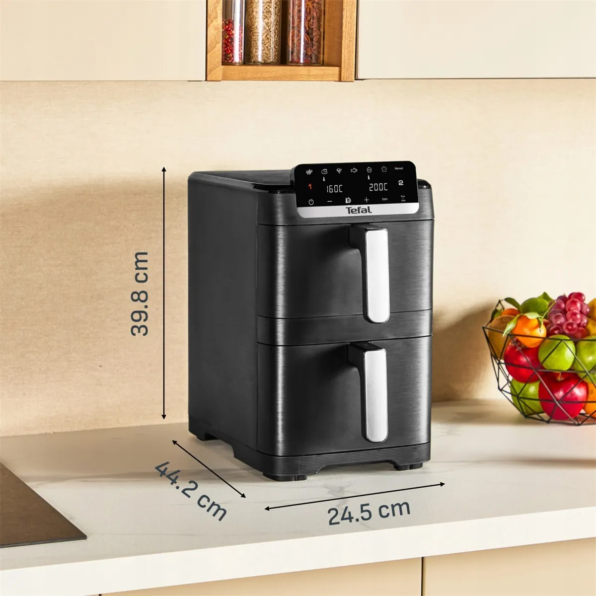 Аэрогриль Tefal Easy Fry Crispy Stack EY7528E0