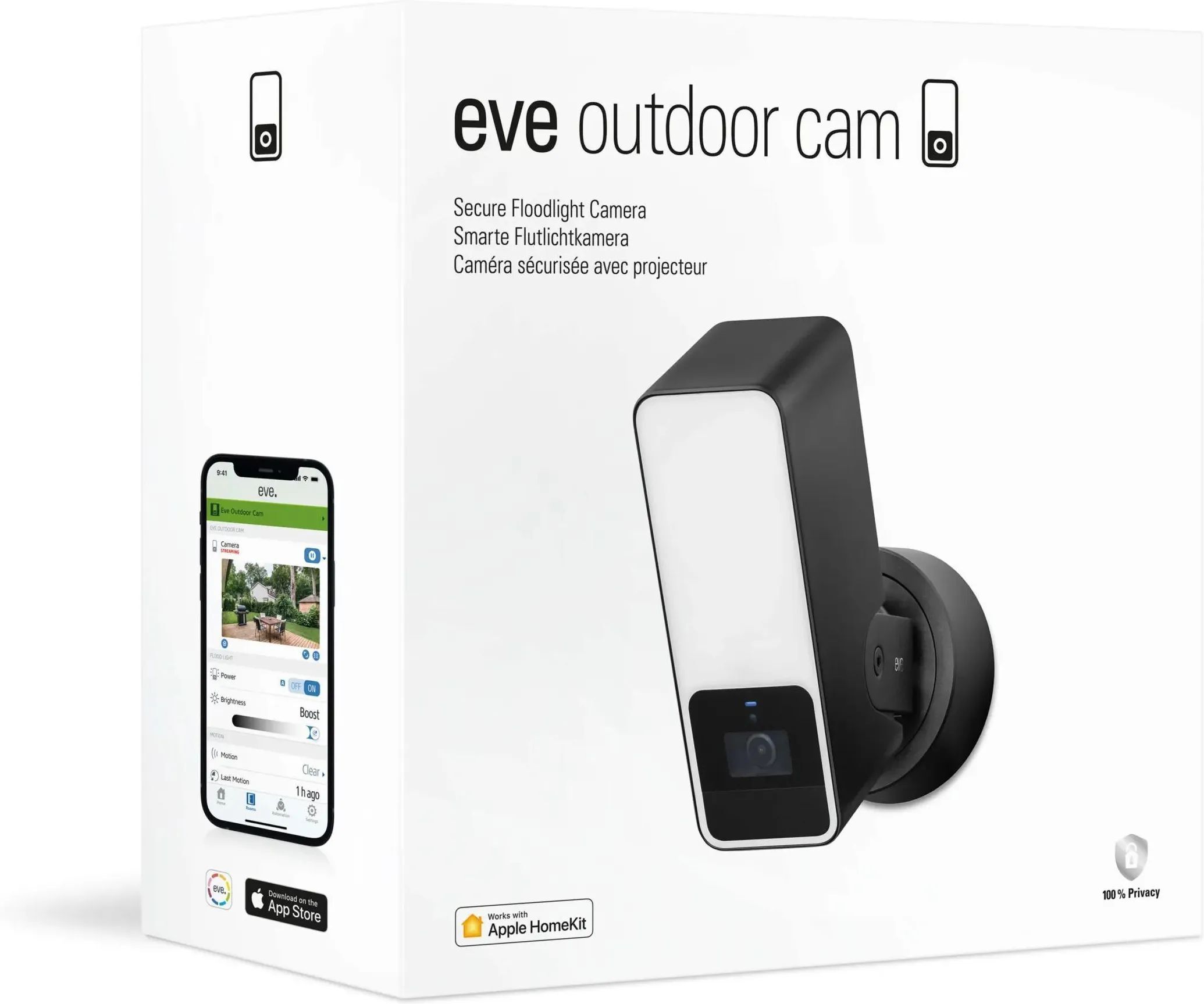 Камера наружного наблюдения Eve Outdoor Cam (10ECA8101)