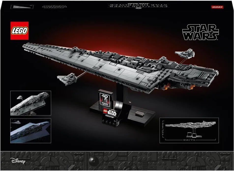 Конструктор LEGO Star Wars 75356 Звёздный суперразрушитель типа Executo