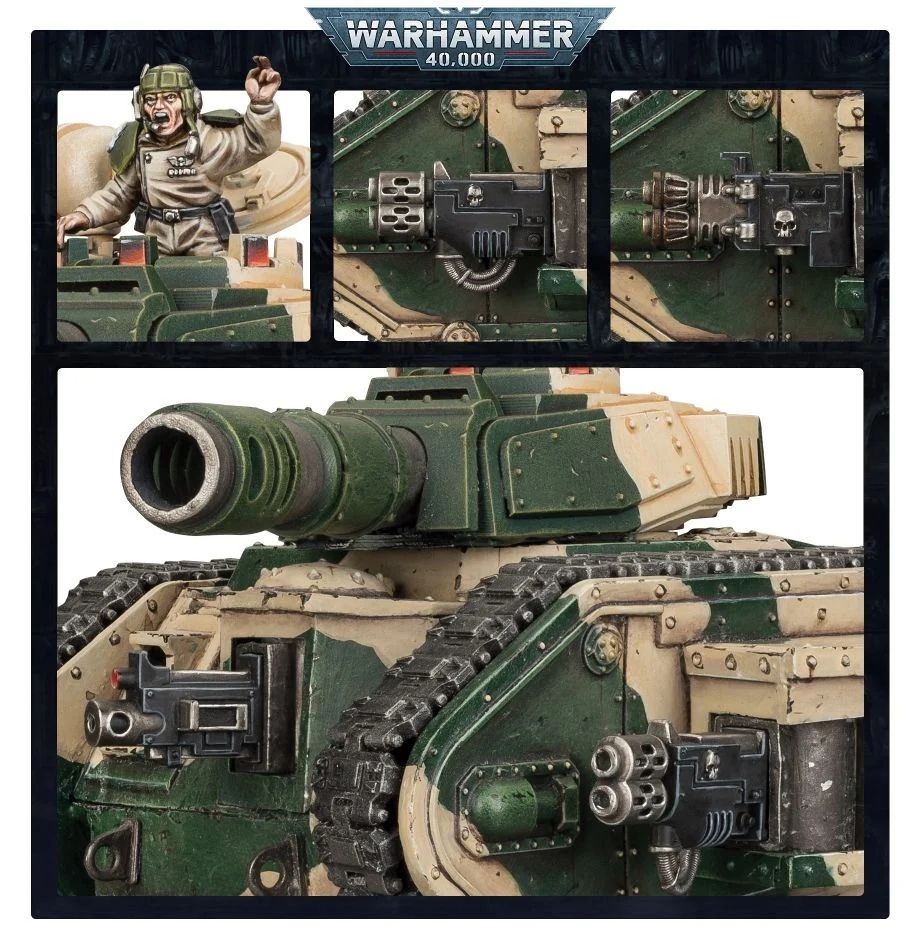 Миниатюра Games Workshop Warhammer 40000: Astra Militarum - Leman Russ