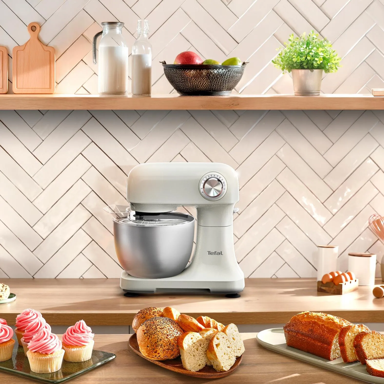 Планетарный миксер Tefal QB140AF0