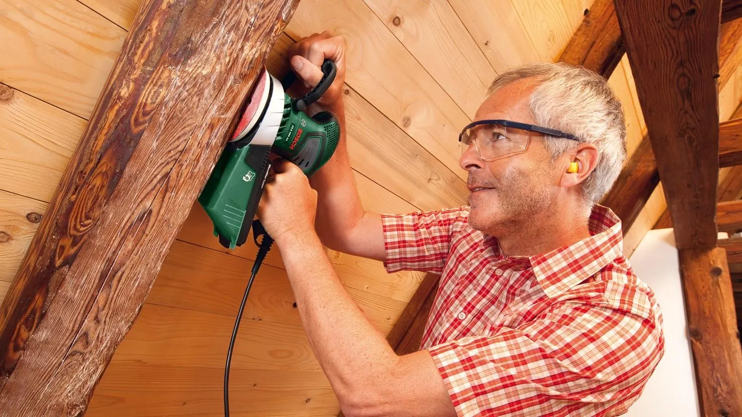 Эксцентриковая шлифовальная машина сетевая Bosch PEX 400 AE 06033A4000