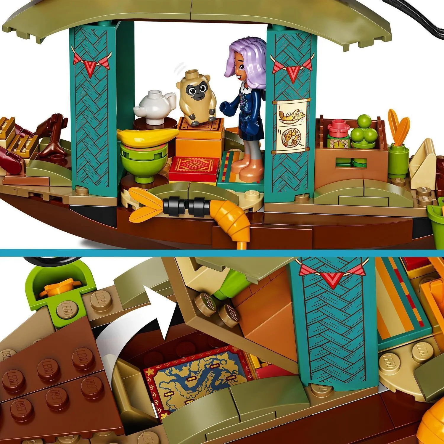 LEGO Disney 43185 Лодка Моаны