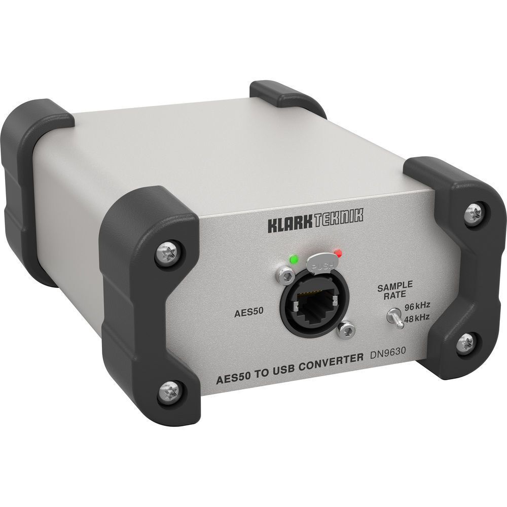 KLARK TEKNIK DN9630 USB-AES50 интерфейс, I/O 48 каналов/48 кГц или 24 канала/96 кГц.