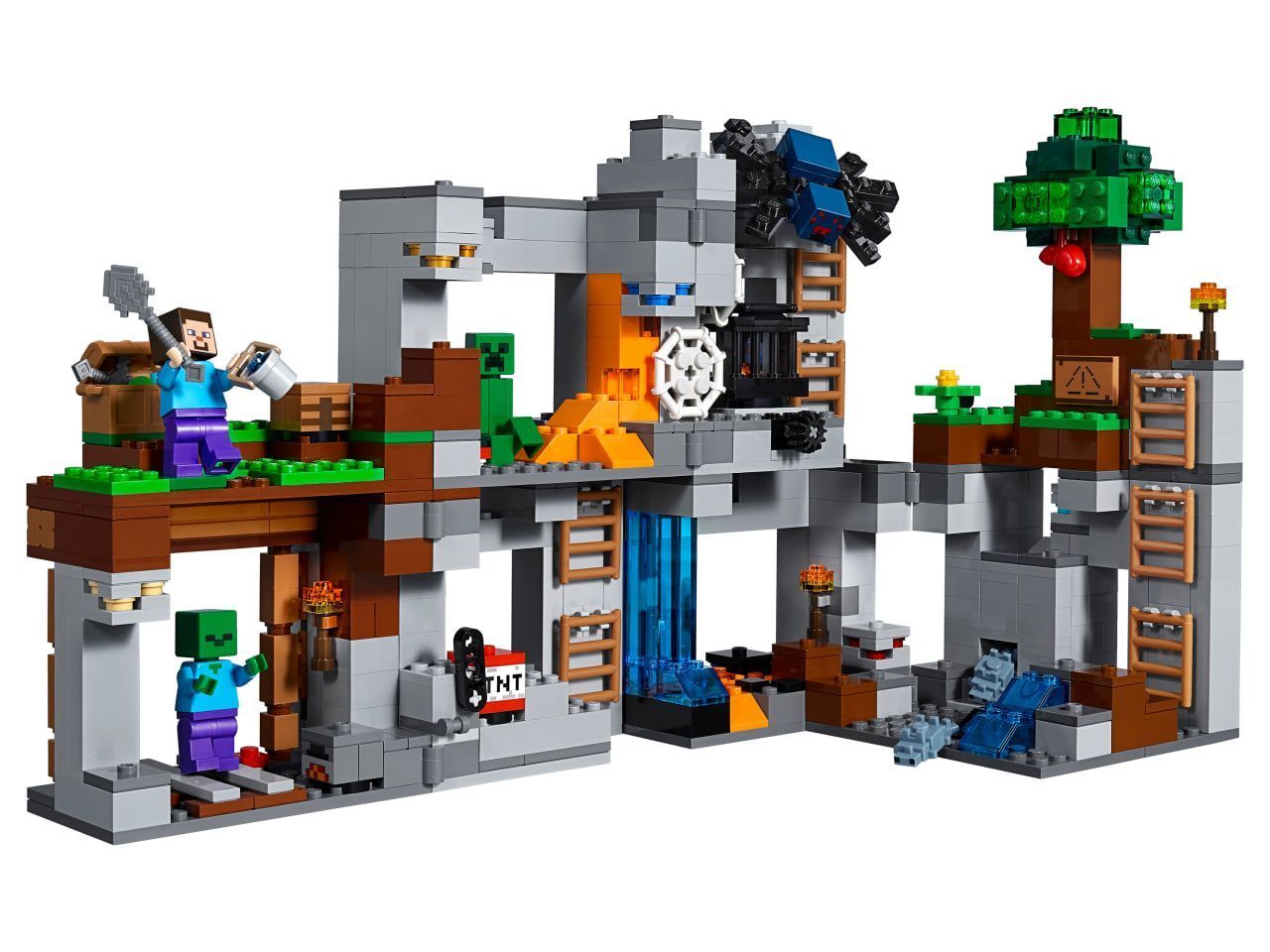 LEGO Minecraft 21147 Приключения в шахтах