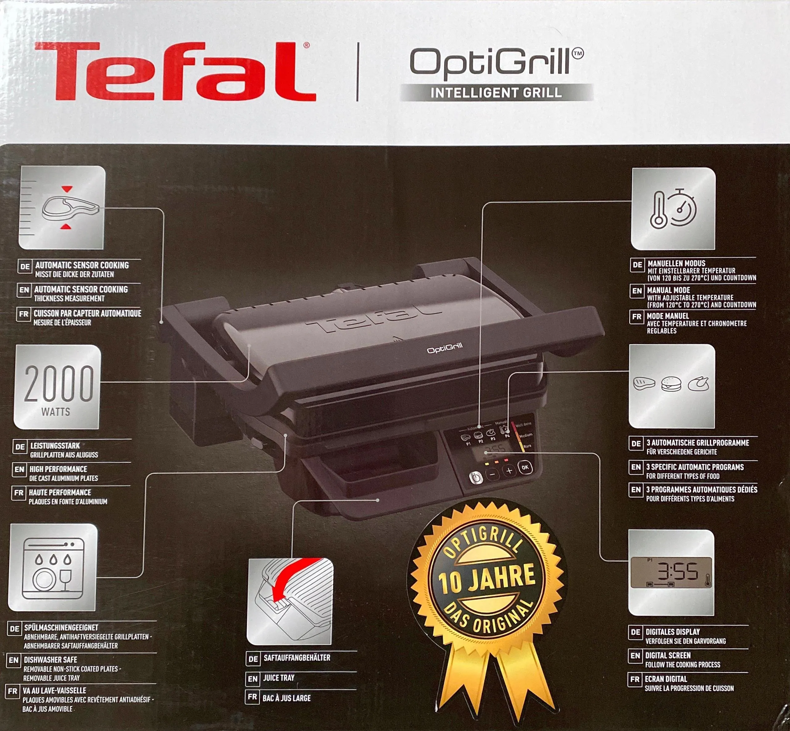 Гриль Tefal Optigrill GC7P08