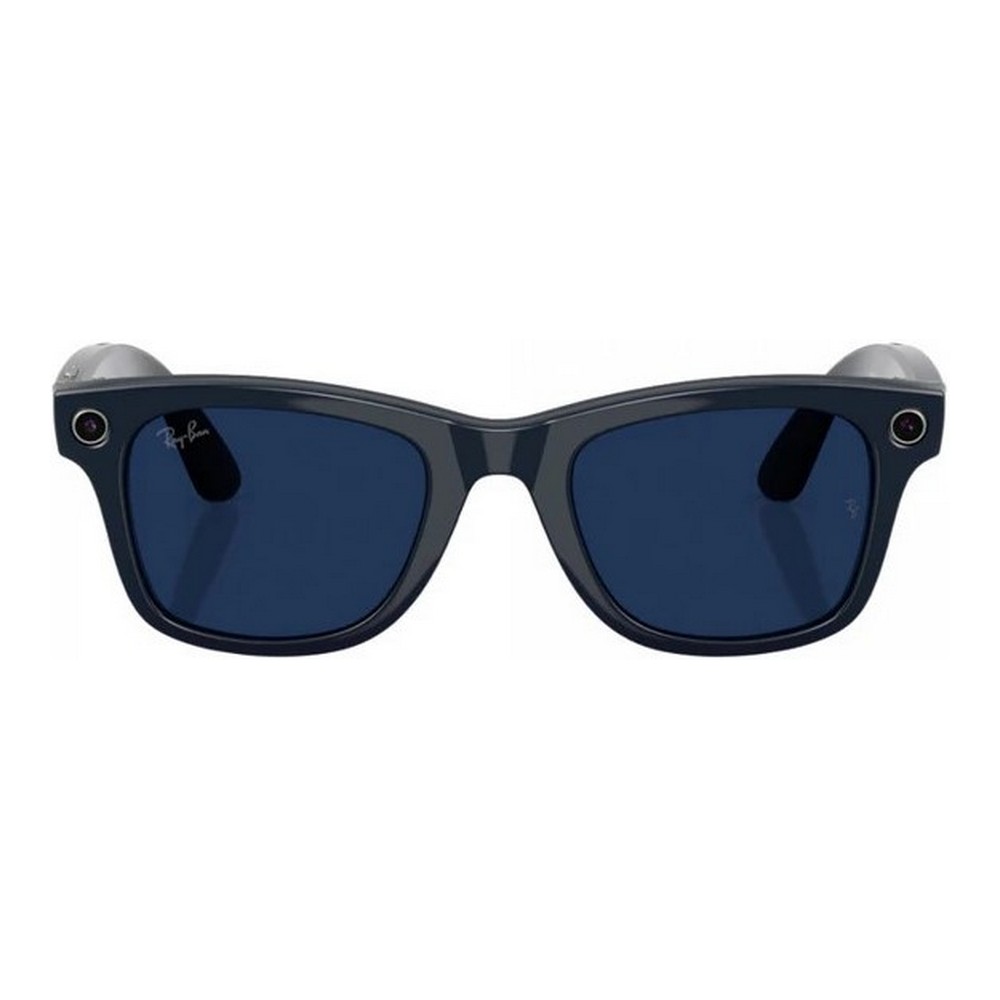 Умные очки Ray-Ban Meta Wayfarer Gen 2 RW4012, Shiny Cosmic Blue / Trans Sapphire, размер M (50)