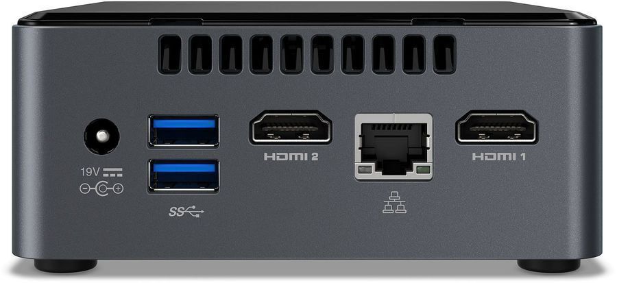 Intel Компьютер NUC BOXNUC7PJYHN2 Boxed NUC Kit, NUC7PJYHN, w no codec, EU cord, single pack