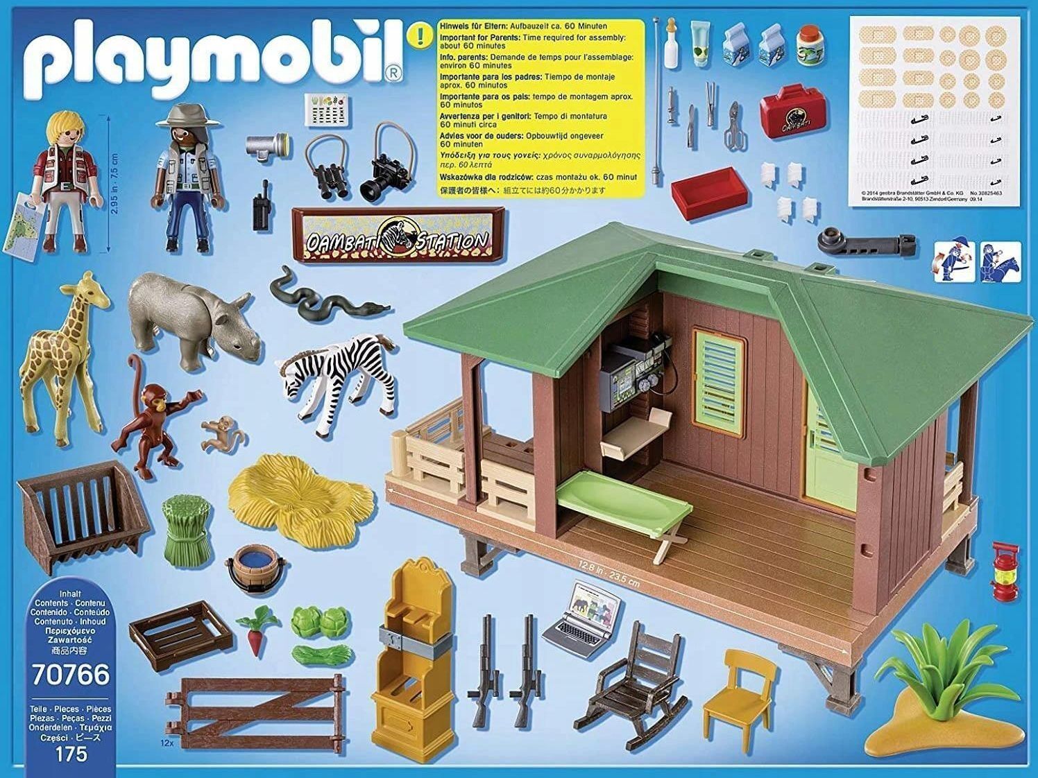 Playmobil 70766 Дикая жизнь Станция