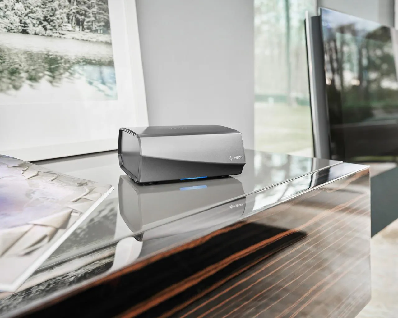 Сетевой аудиоплеер Denon HEOS Link HS2 Black