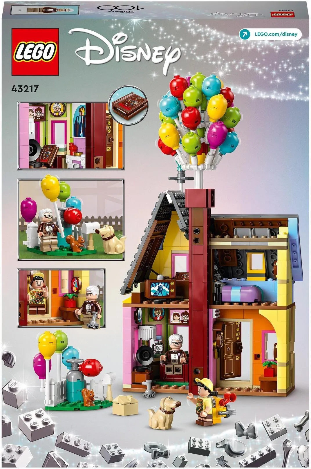 Конструктор LEGO Disney Pixar 43217 Дом из мультфильма «Вверх!»
