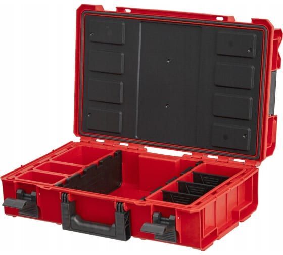 Набор ящиков Qbrick System ONE Red Ultra HD 4-в-1, красный