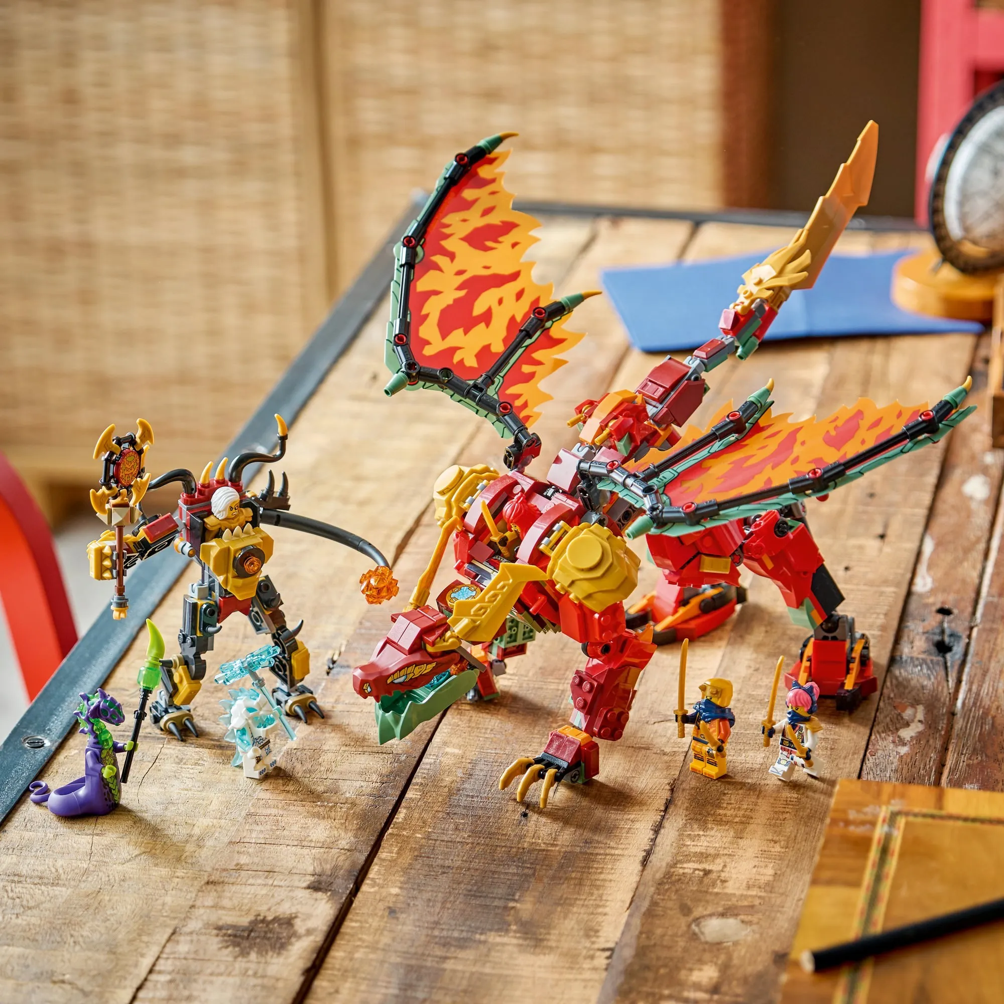 Конструктор LEGO NINJAGO 71868 Трансформирующийся драконий мех Уайлдфайр