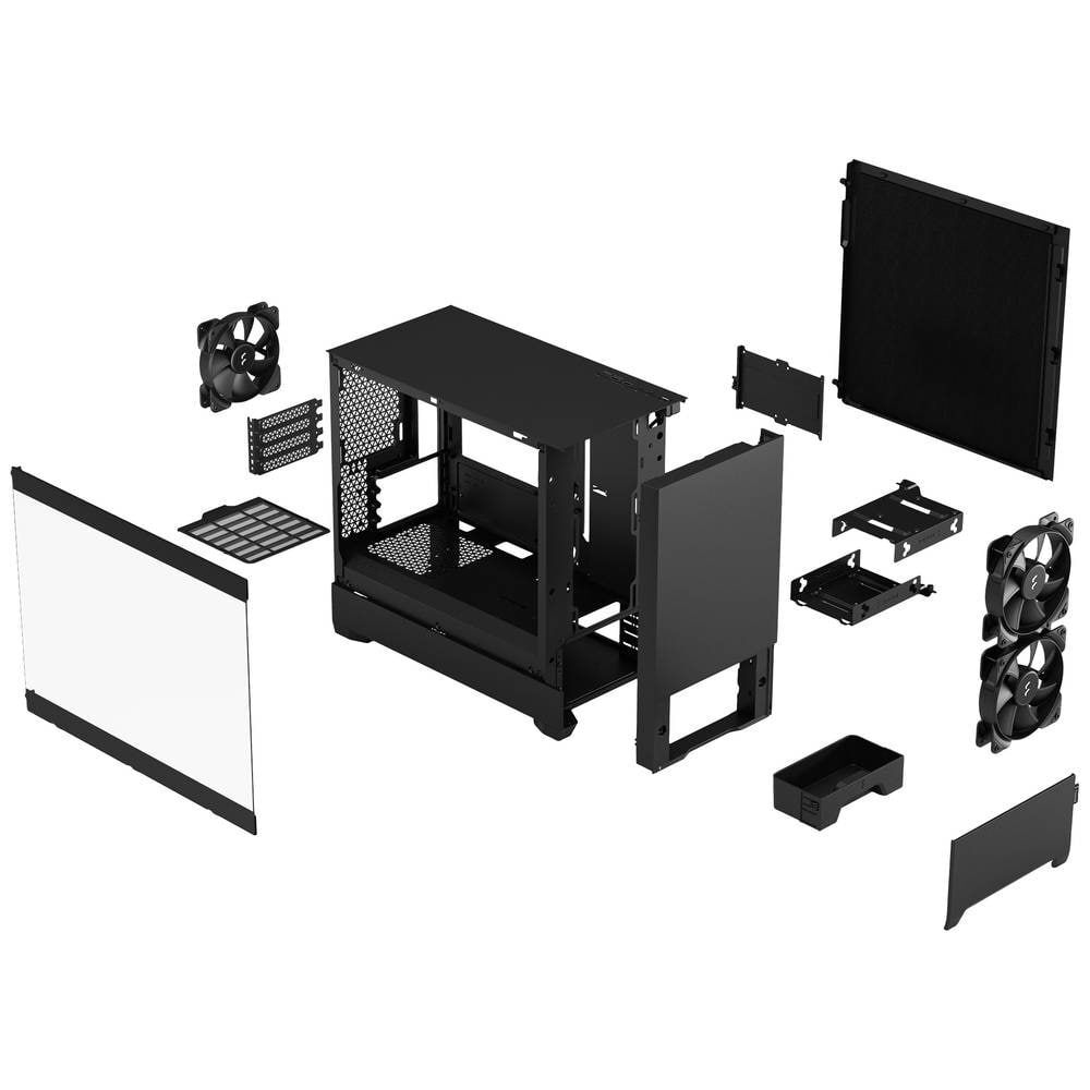 Корпус Fractal Design Pop Mini Silent FD-C-POS1M-02 черный
