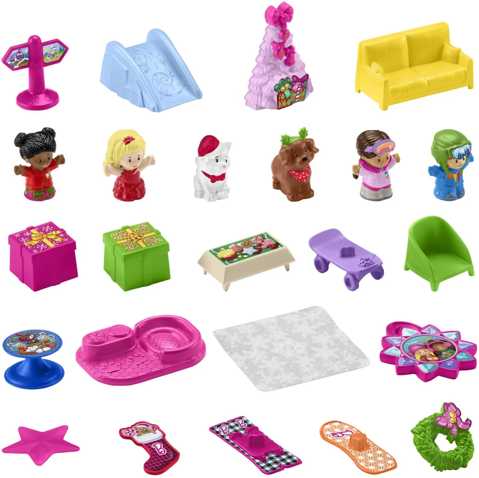 Детские игрушки Fisher-Price Little People Barbie