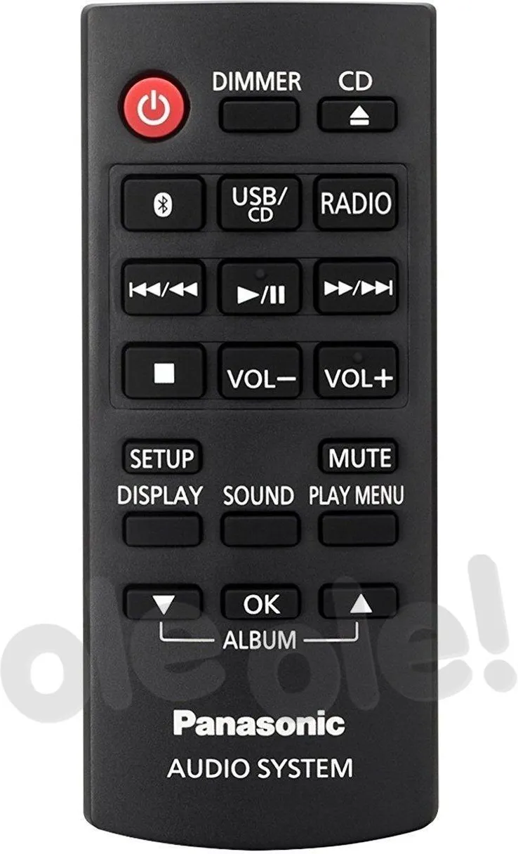 Музыкальный центр Panasonic SC-PM250 черный