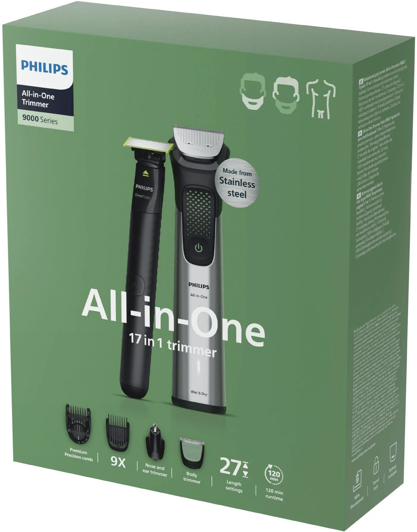 Триммер PHILIPS All-in-One seria 9000 MG9535/15