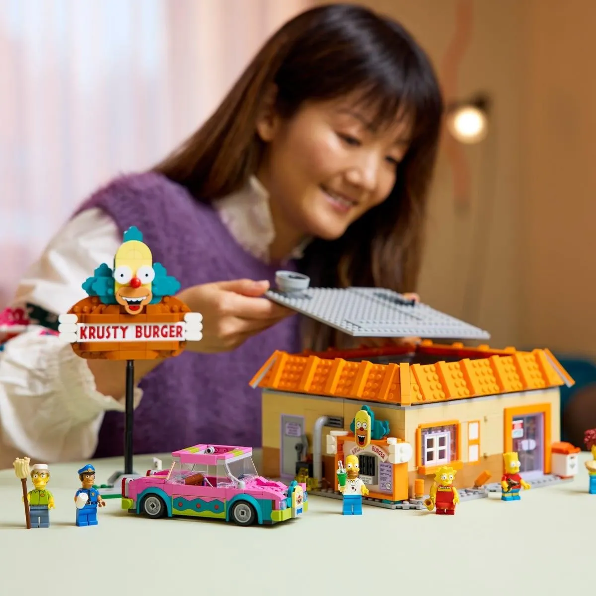 LEGO Icons 10352 The Simpsons: Красти Бургер