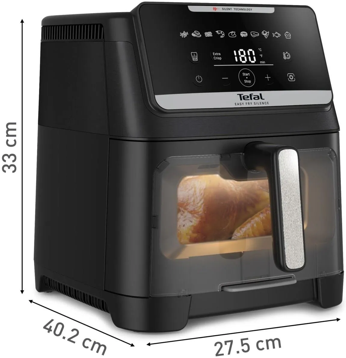Аэрогриль Tefal Easy Fy Silence EY8468E0