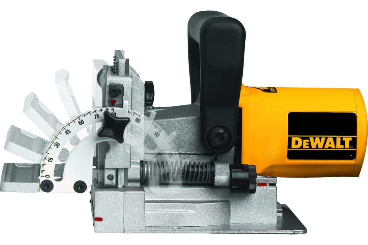 Ламельный (шпоночный) фрезер DeWALT DW 682 K, 600 Вт желтый