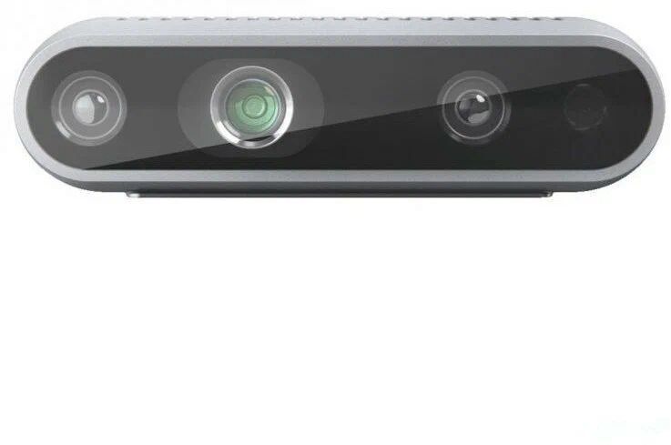 Веб-камера Intel 3D RealSense Depth Camera D435i, серебристый
