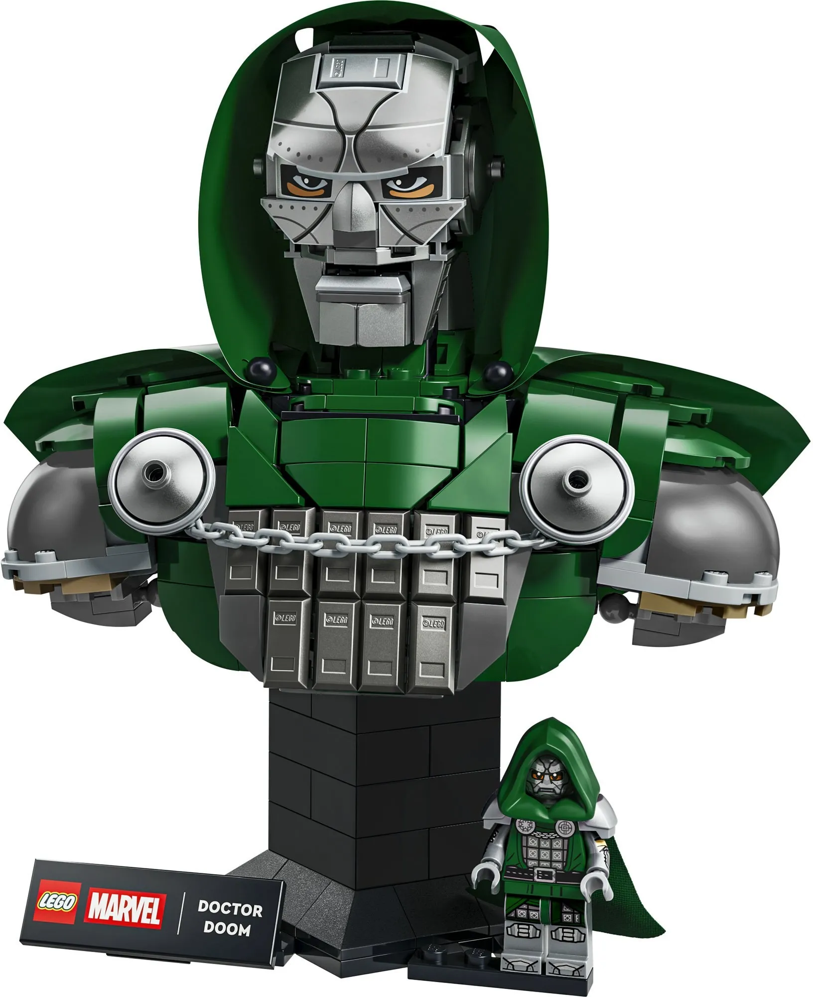 Конструктор LEGO Marvel 76345 Бюст Доктора Дума