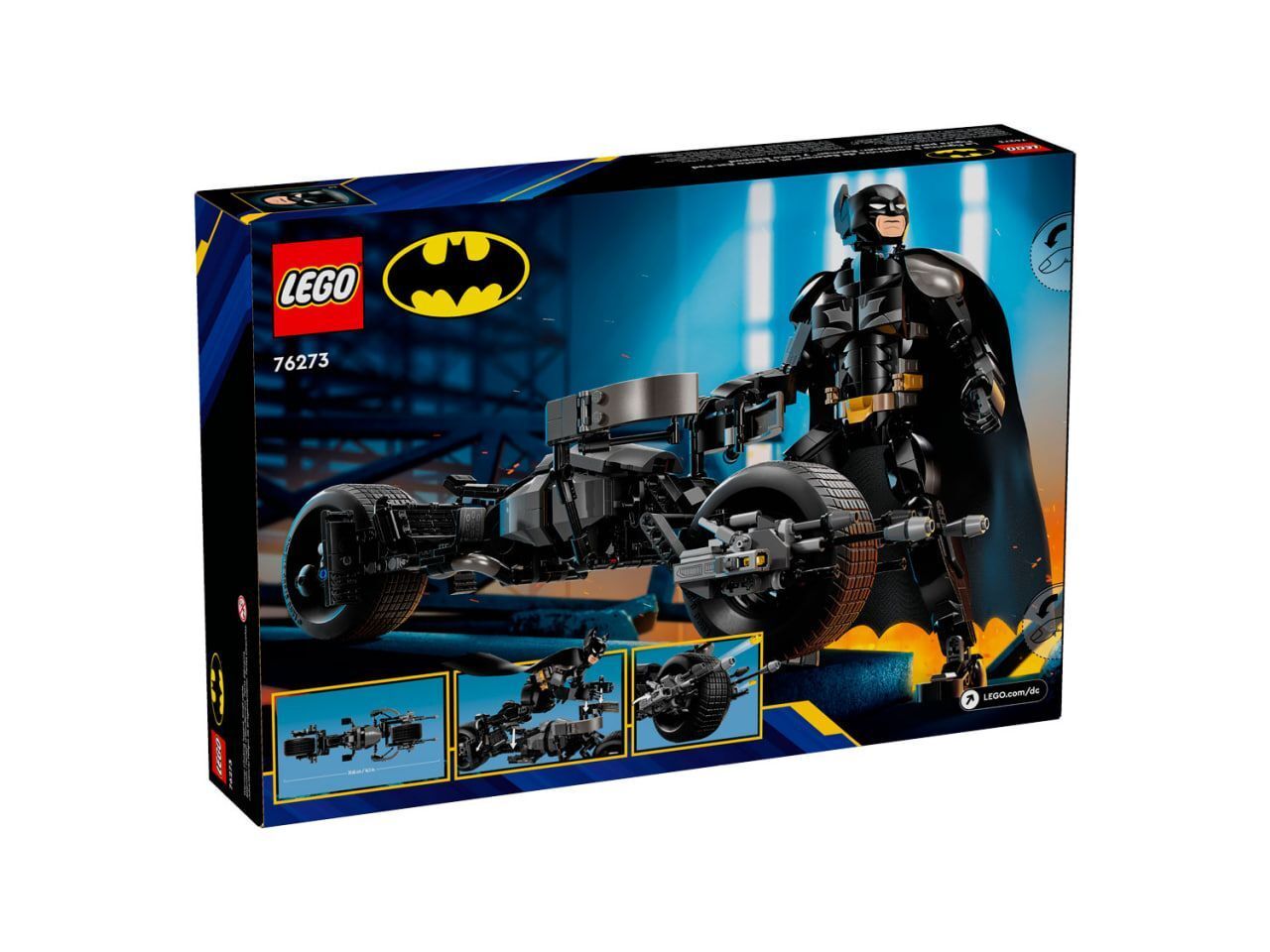 LEGO DC Batman 76273 Бэтмен и Бэт-байк
