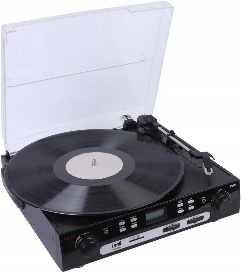 Проигрыватель винила Akai ATT-15C Black