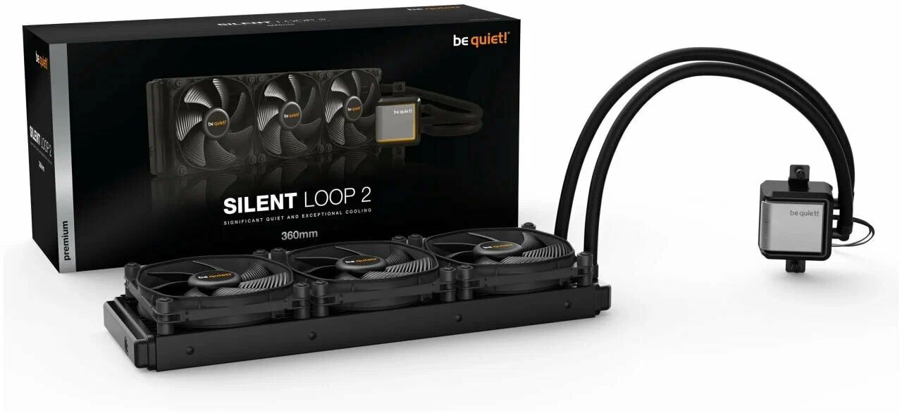 Система водяного охлаждения для процессора be quiet! Silent Loop 2 360mm (BW012)