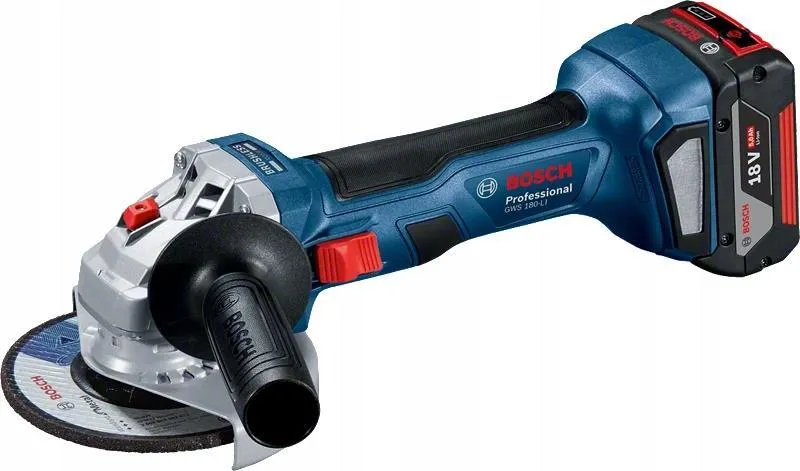 Набор ударный гайковерт + угловая шлифмашина Bosch GDX 180-LI + GWS 180-LI Professional 0615990N1U