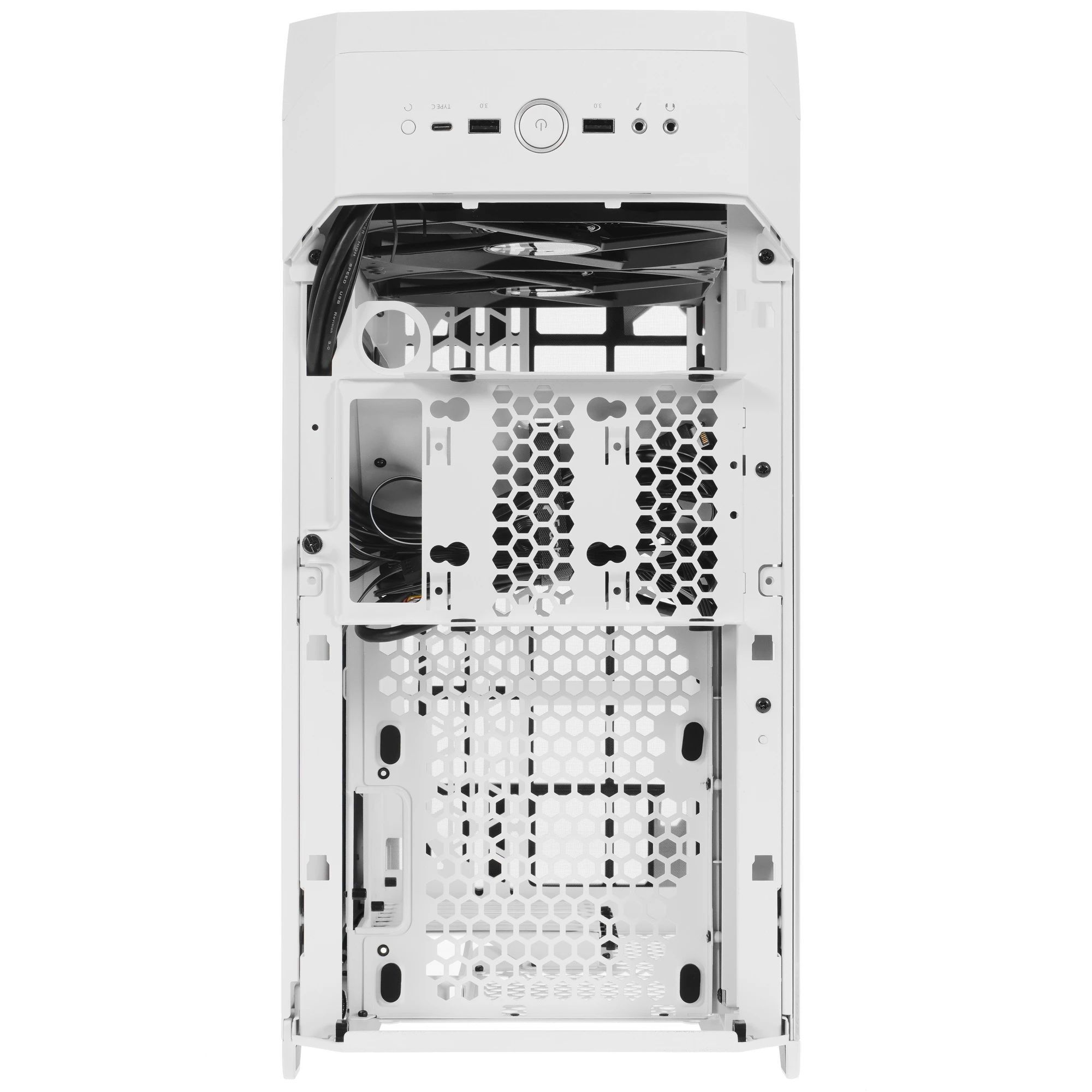 Корпус компьютерный Fractal Design Torrent Compact White Tg Clear Tint (FD-CTOR1-C03)
