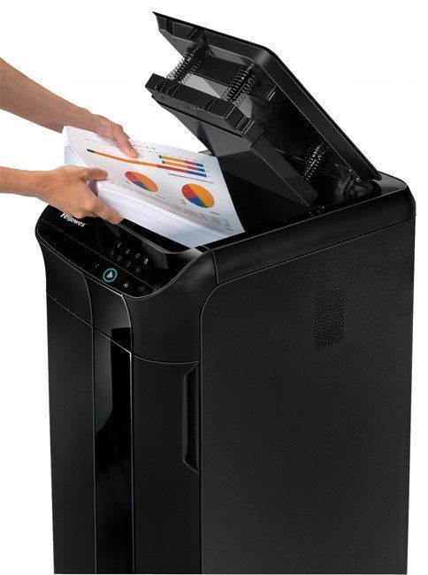Уничтожитель бумаг Fellowes AutoMax 350C (FS-49641) черный
