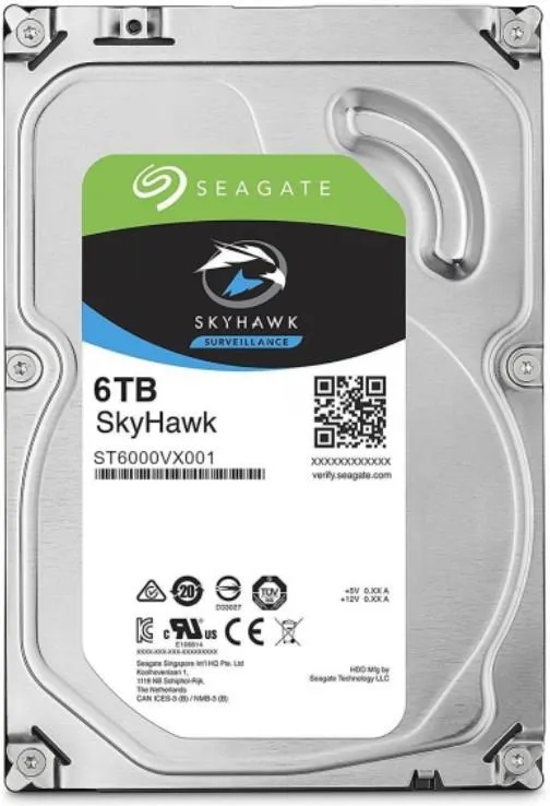 Жесткий диск Seagate Skyhawk 6TB 3.5" ST6000VX001