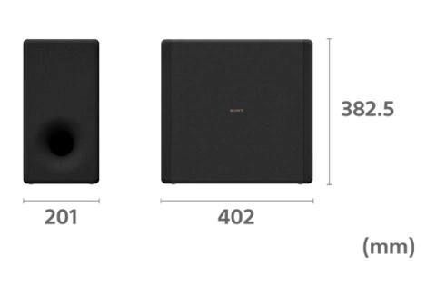 Сабвуфер Sony SA-SW3 черный