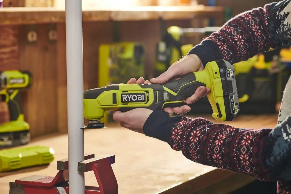 Многофункциональный мультитул (реноватор) RYOBI RMT18-0 (5133005346)