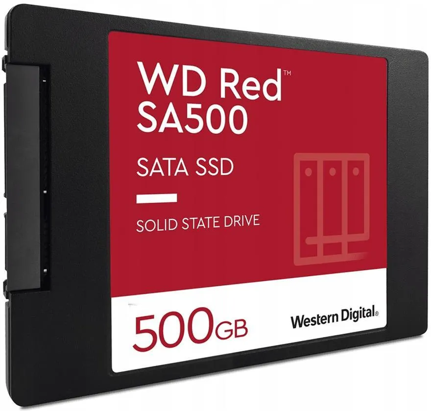 SSD-накопитель Western Digital Red SA500 500 ГБ 2.5" SATA (WDS500G1R0A)
