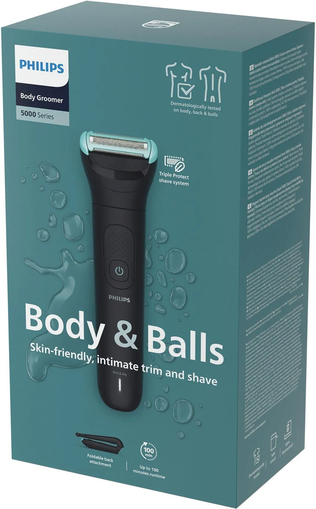 Триммер PHILIPS Bodygroom Seria 5000 BG5480/15
